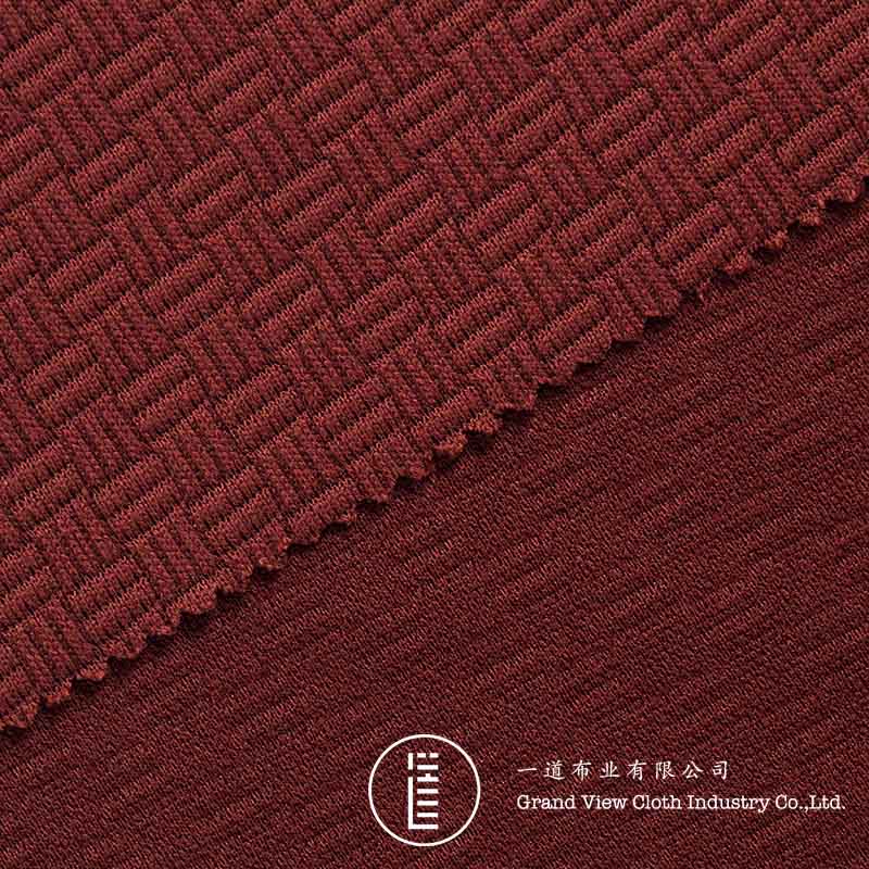 Jacquard weave-9082-13宝石红
