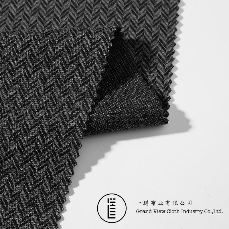 Jacquard weave-9100-16花黑