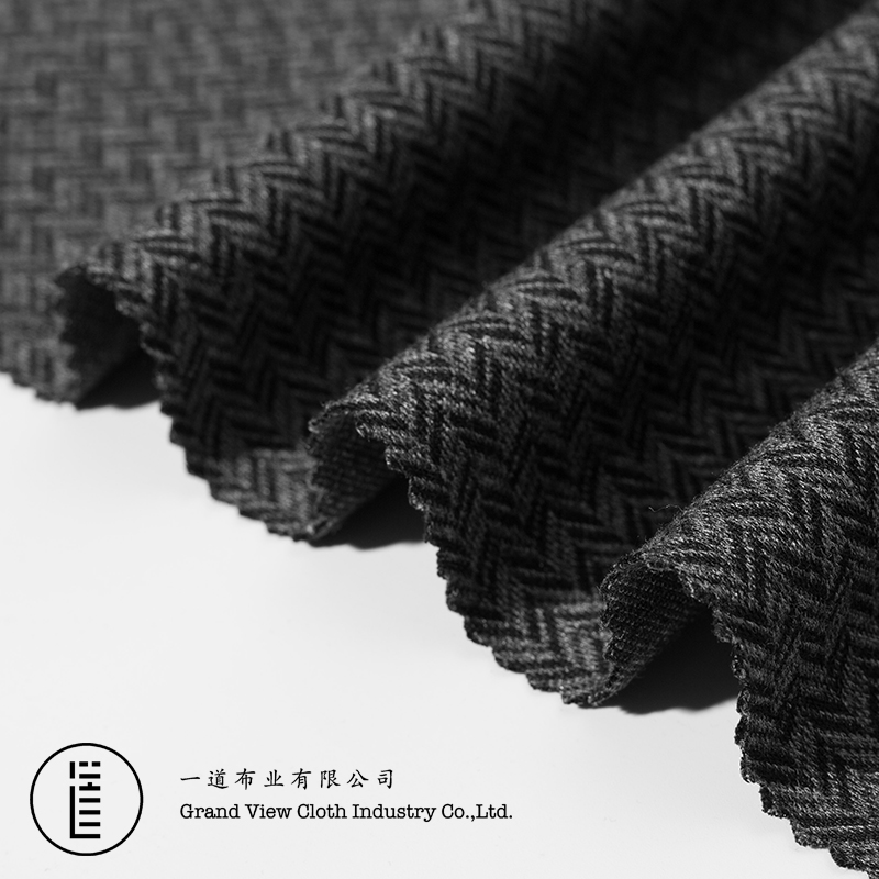 Jacquard weave-9100-16花黑